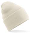 BB40R (B040R) Original Recycled Deep Cuffed Beanie almond colour image